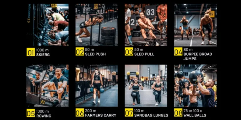 programa de treinamento hyrox da peloton