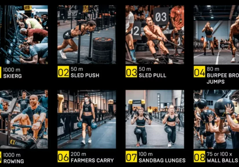 programa de treinamento hyrox da peloton