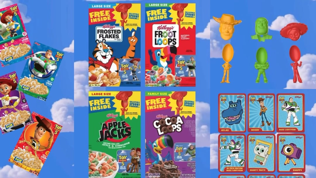 toy story 5 surpresas nos cereais